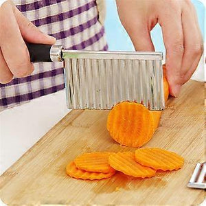 Chips Cutter Crinkle Potato Slicer