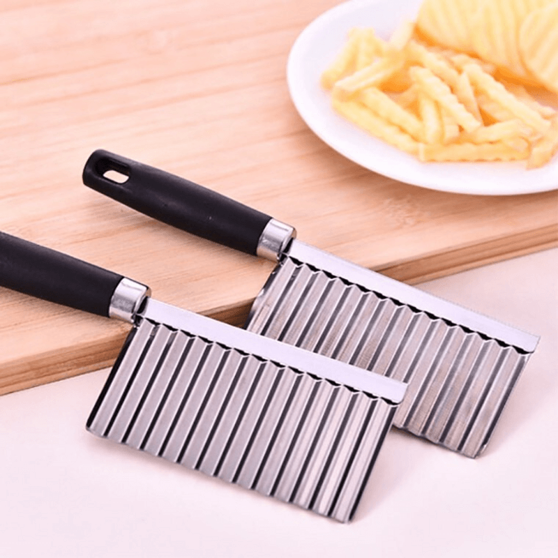 Chips Cutter Crinkle Potato Slicer