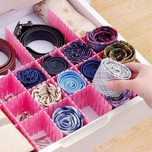 Adjustable Drawer Organizer Board Storage Boxes Home Decor Wardrobe