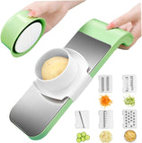 Stainless steel 5 in 1 vegetable cutter