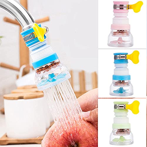 Fan Faucet 360 Adjustable Flexible Kitchen Faucet Tap Water