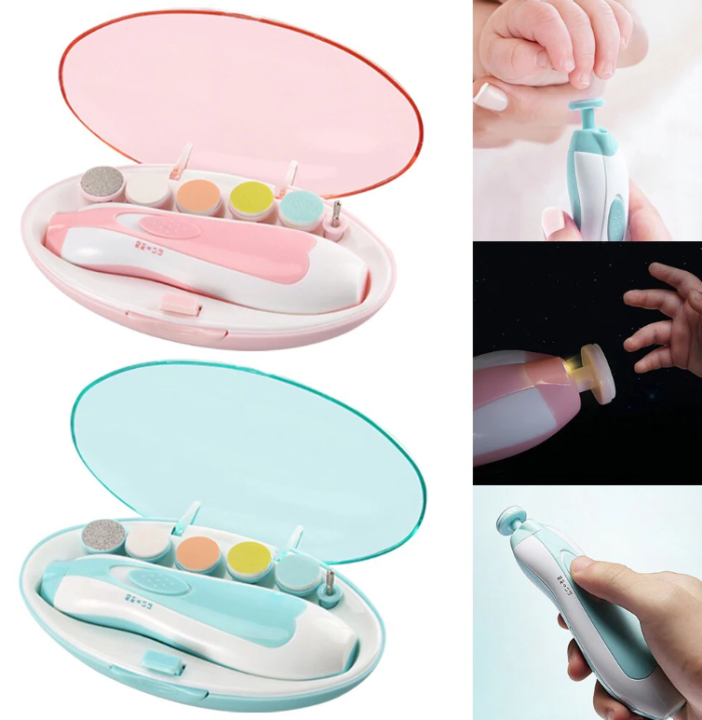 Baby Nail Trimmer - Portable 6 in 1 Baby Nail Trimmer