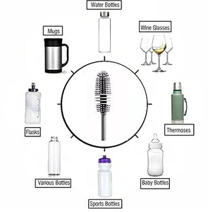 Silicon Glass Cleaning Brush