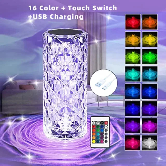 Crystal Led Lamp LED light on water