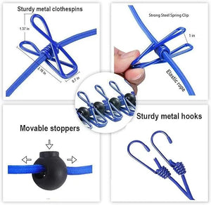 Multi Functional Portable Drying Rope
