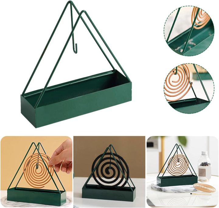 Triangular Shape Mosquito Coil Holder
