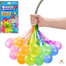 Bunch of rapid filling Balloons