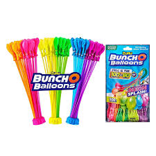Bunch of rapid filling Balloons