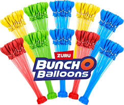 Bunch of rapid filling Balloons