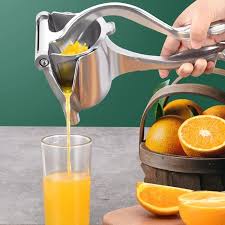 Stainless Steel Hand Squeeze Fruit Juice