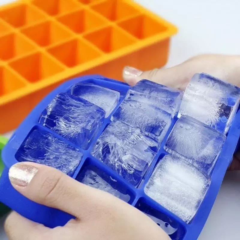 silicone ice cube tray