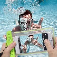 Waterproof Mobile Cover.